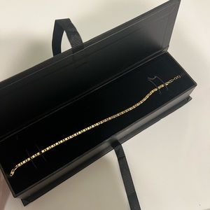 Are you am I gold choker necklace